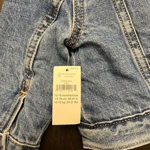 Minnie Mouse Sherpa Lined Denim Jacket - 12-18 Months